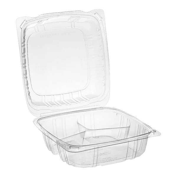 Clear PET Clamshell Containers