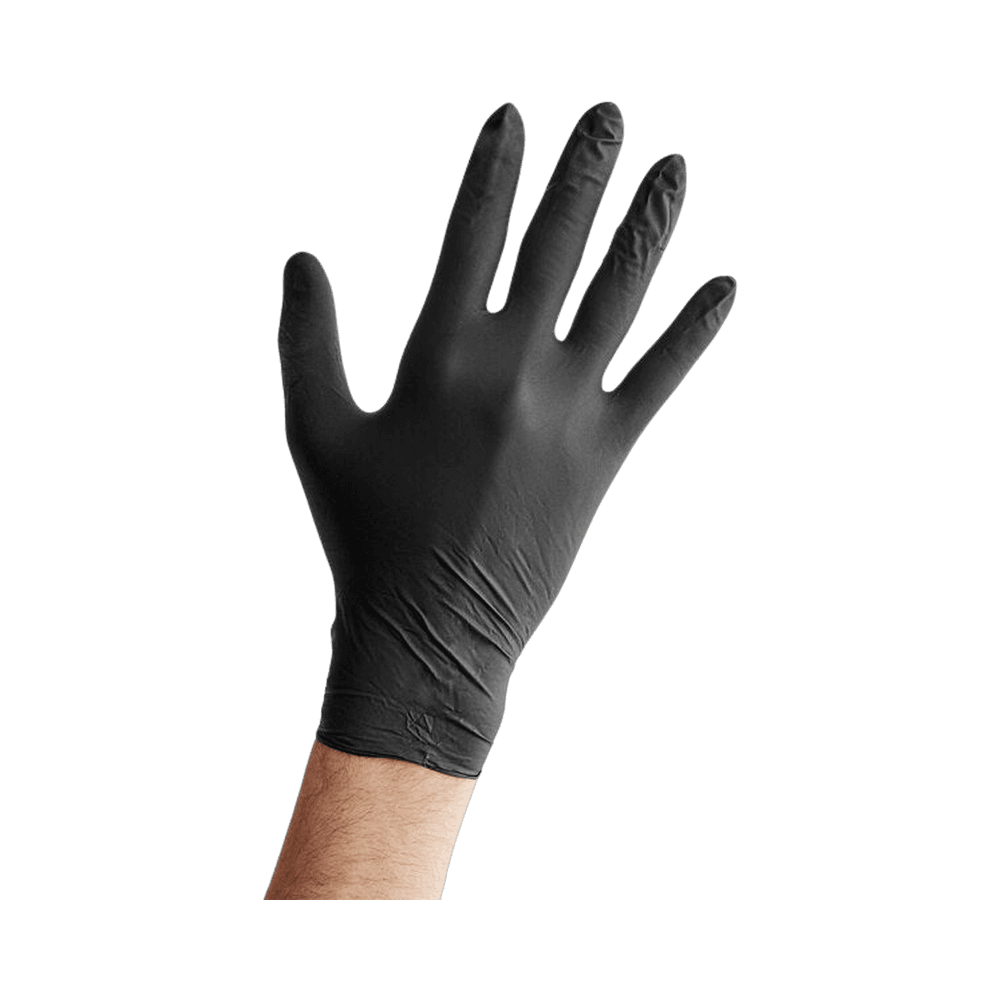Black Nitrile Gloves