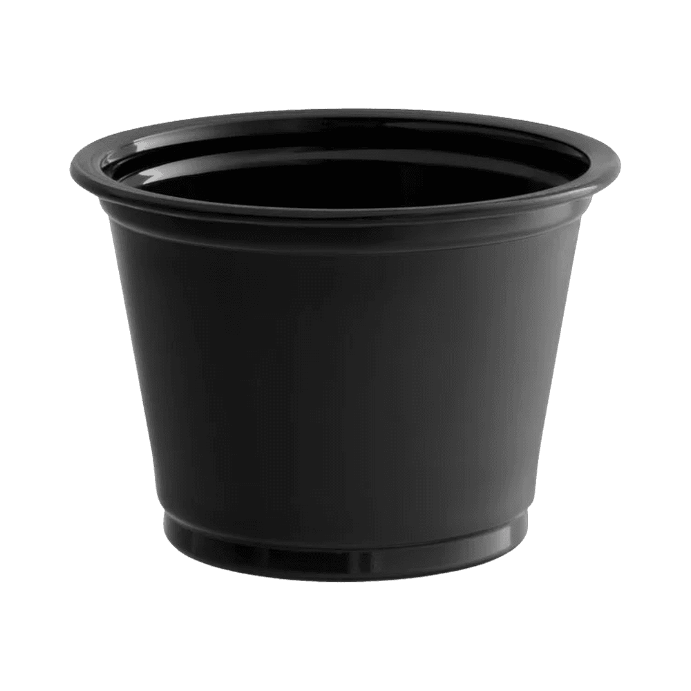 Black Soufflé Cup