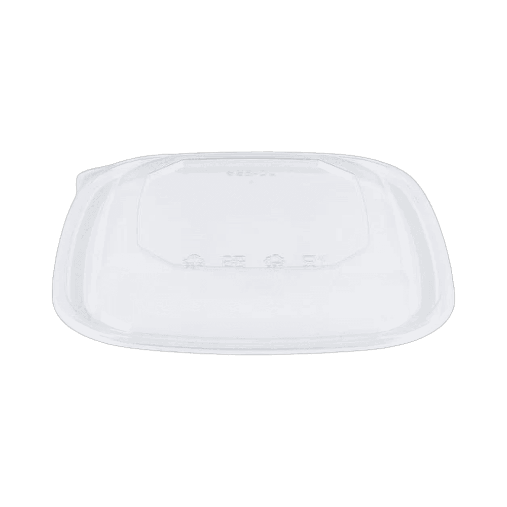 PET Clear Dome Salad Bowl Lid (Square)