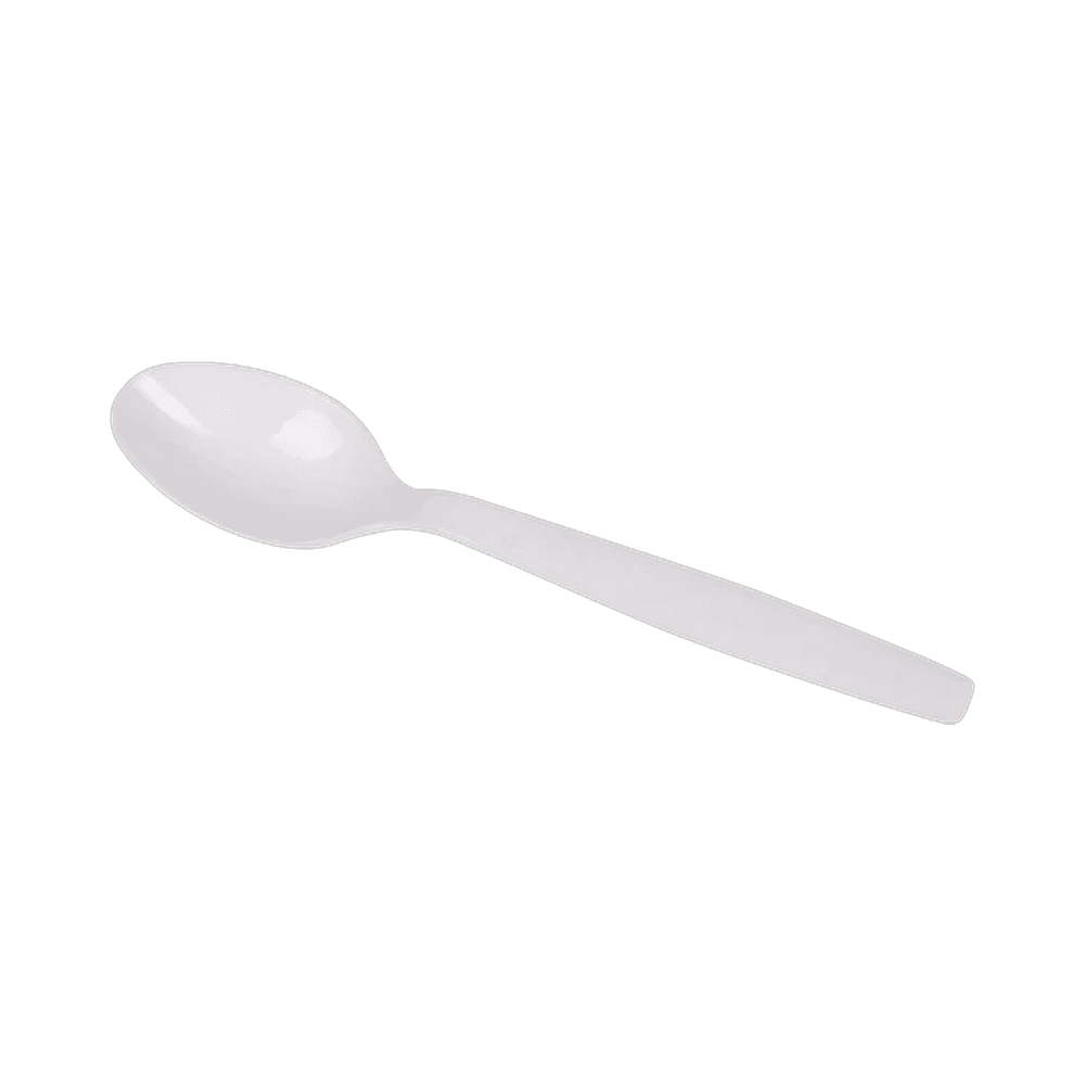 White Medium Weight Unwrapped Cutlery
