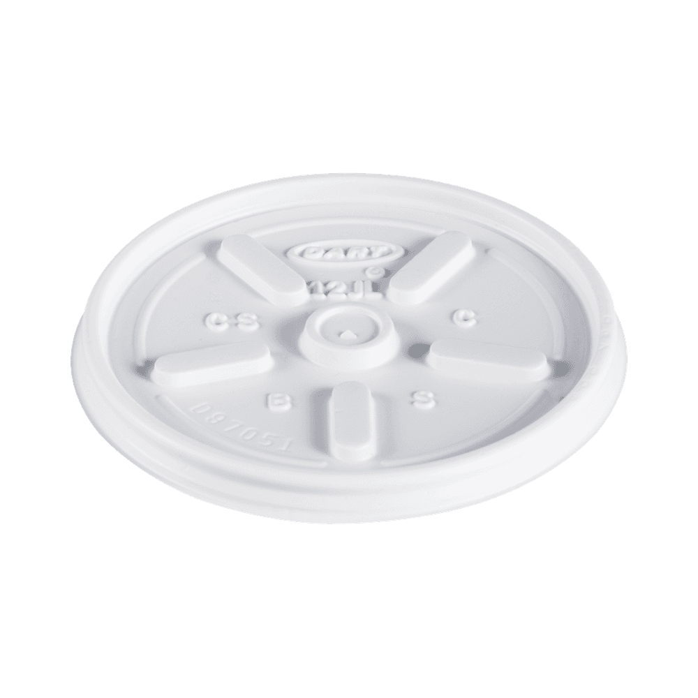 Dart 12JL White Vented Lid