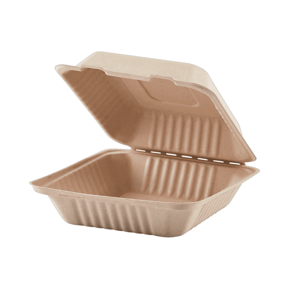 Molded Fiber Hinged Containers