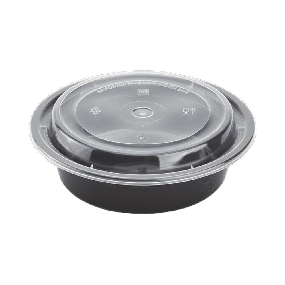 Round Meal Prep Container