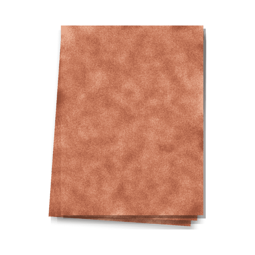 9"x12" Peach Steak Paper Sheets